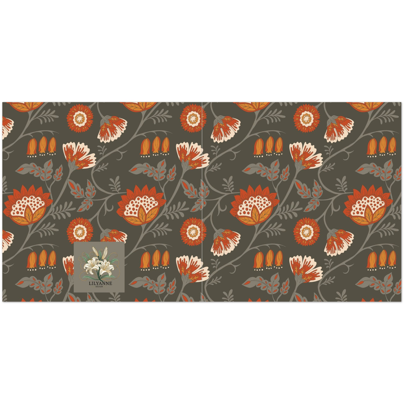 Verdure Blooms - Pack of 10 Greeting Cards