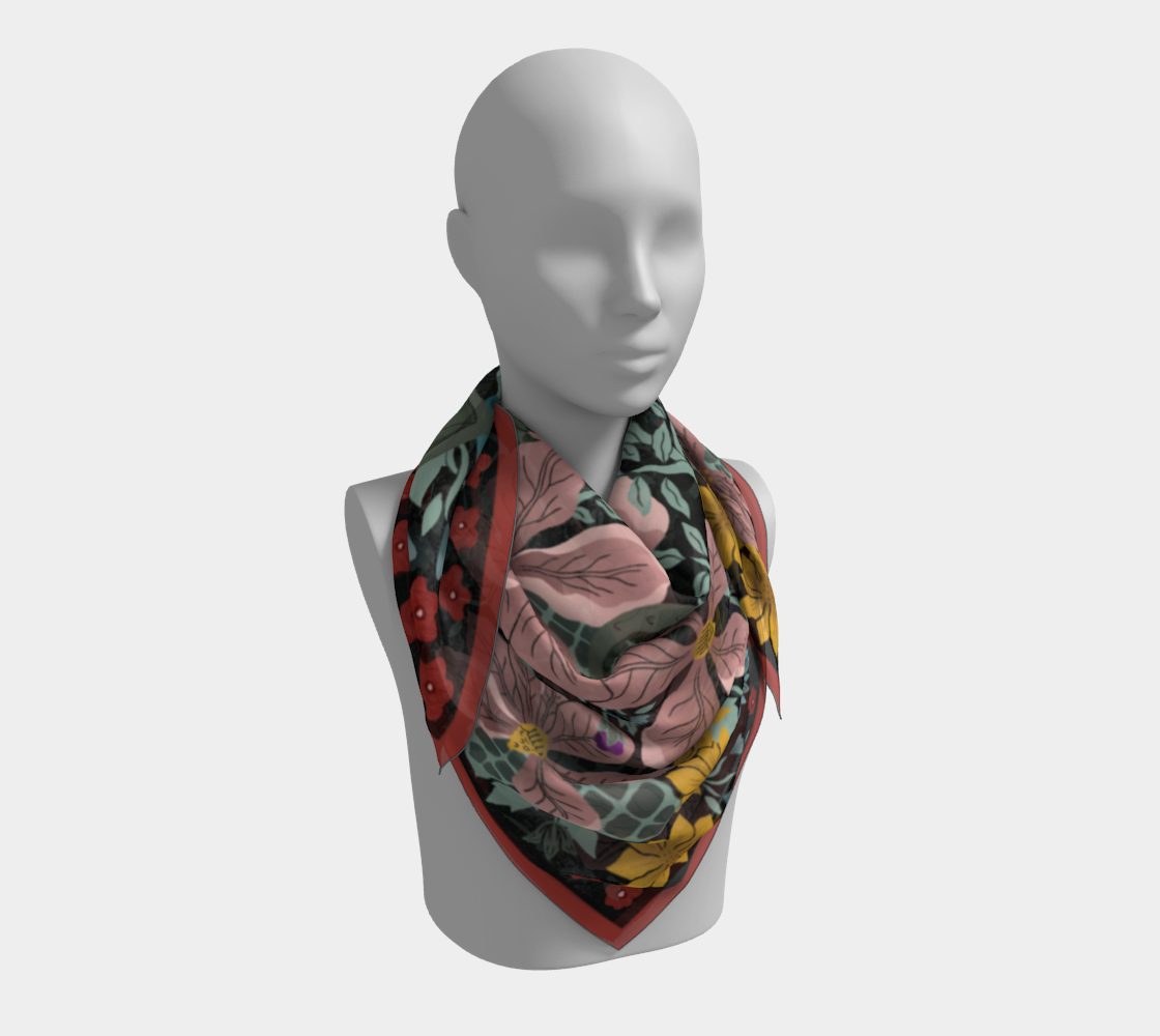 Dueling Dragons Scarf