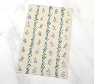 Stem & Sprig in Cream Tea Towel