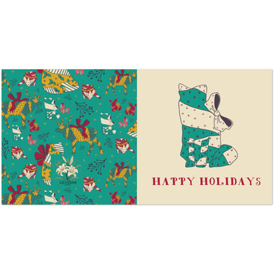 Woodland Holiday - Pack of 10 Greeting Cards