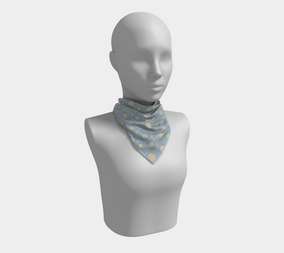 Sunflare in Light Blue Bandana