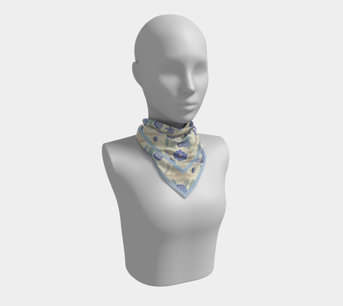 Eglantine Tangle in Cream Bandana