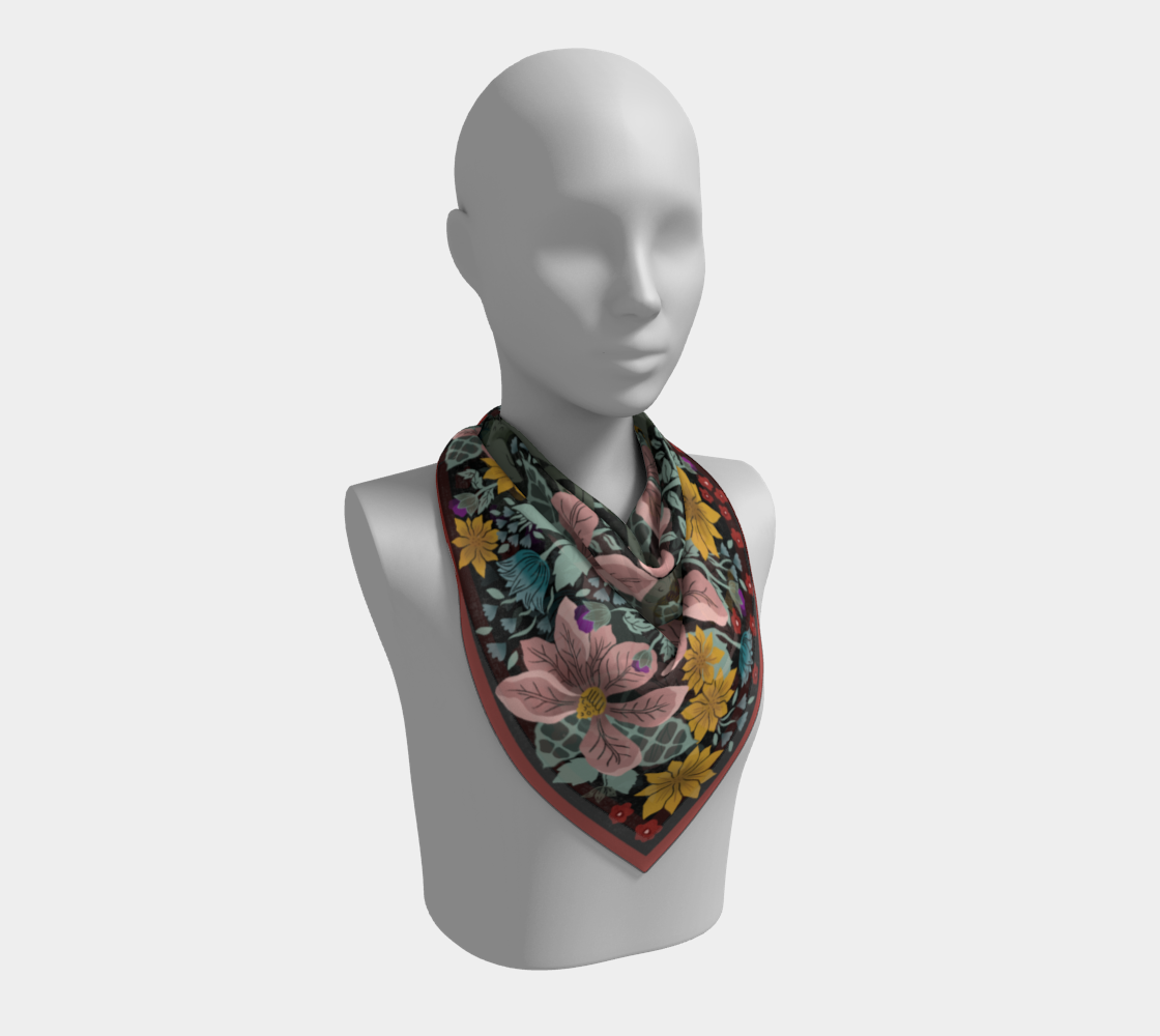 Dueling Dragons Scarf