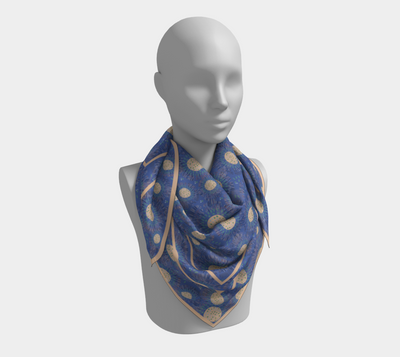 Sunflare Scatter in Dark Blue Bandana