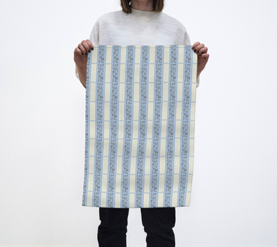 Sunstripe in Light Blue Tea Towel