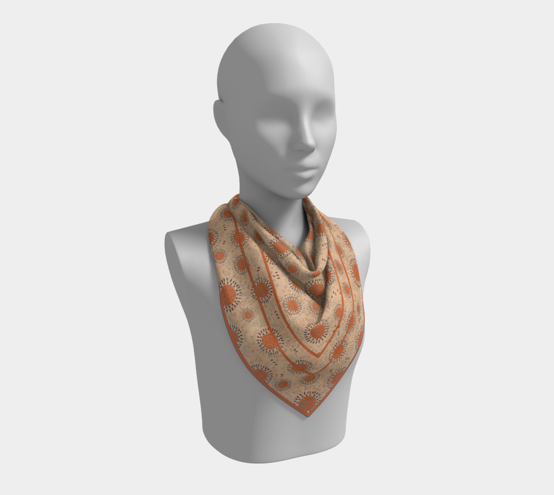 Sunflare in Orange Bandana