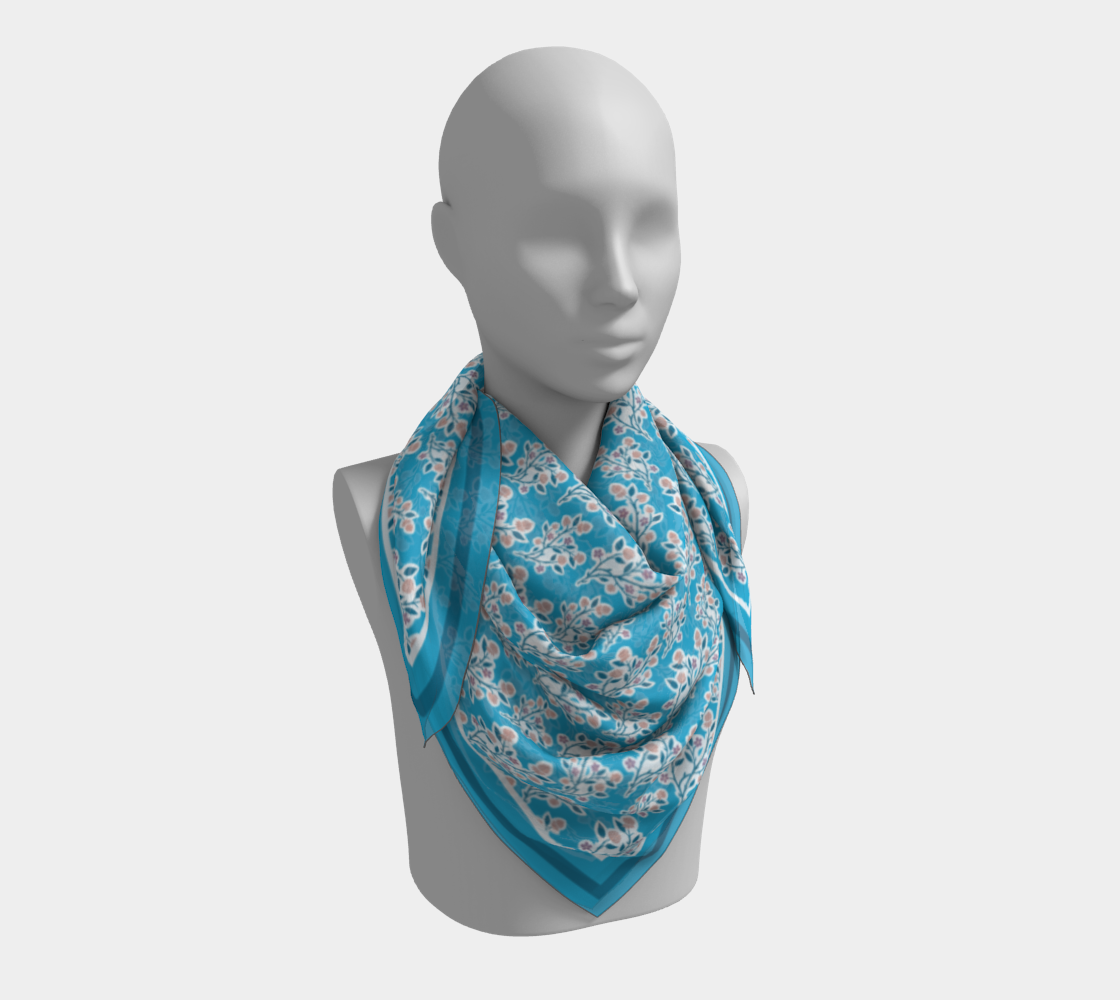 Spring Blooms Scarf