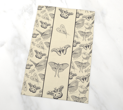 Garden Keepers in Black Tea Towel