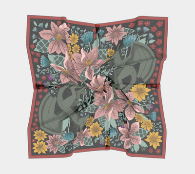 Dueling Dragons Scarf