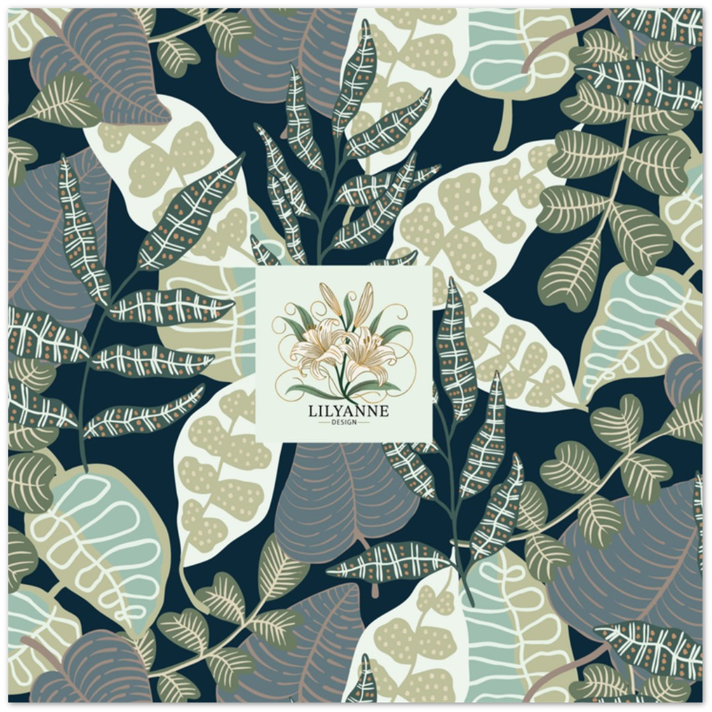 Jungle Flora - Pack of 10 Greeting Cards