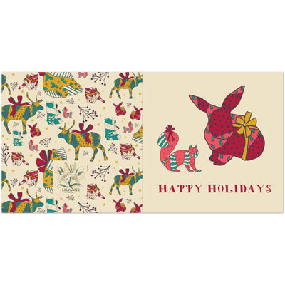 Woodland Holiday - Pack of 10 Greeting Cards