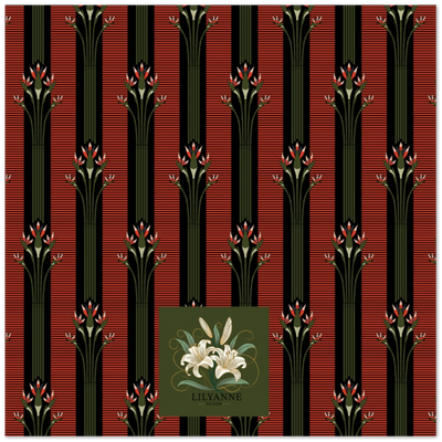 Art Nouveau - Pack of 10 Greeting Cards