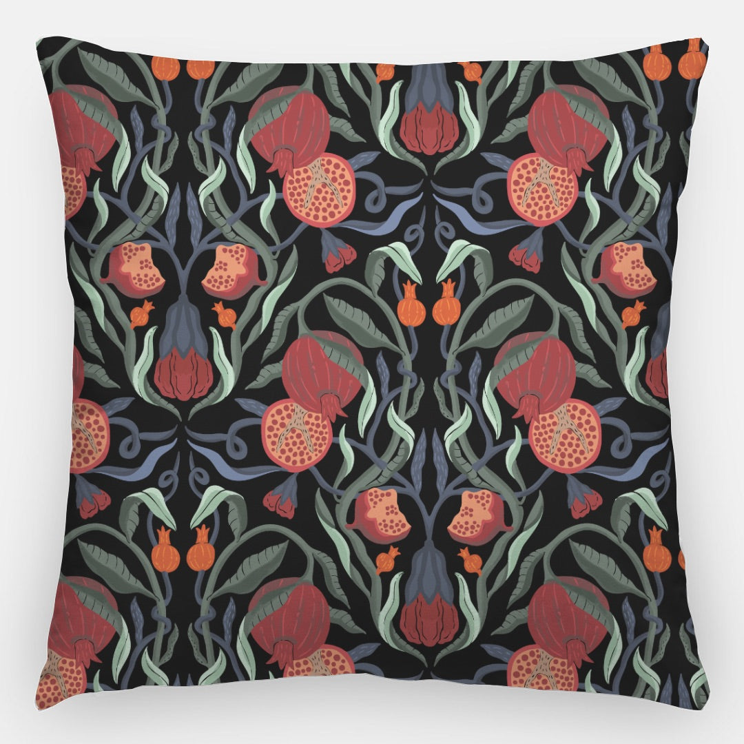 Pomegranates Artisan Pillow Case 24 Inch