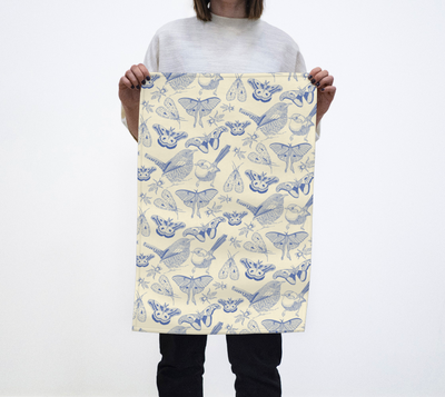 Garden Keepers in Blue Tea Towel