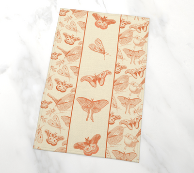 Garden Keepers in Orange Tea Towel