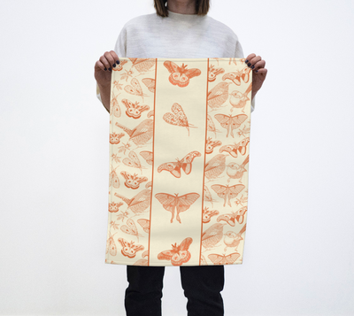Garden Keepers in Orange Tea Towel