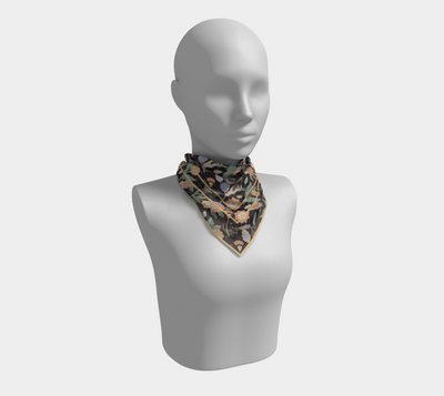 Meadow Song in Black Bandana