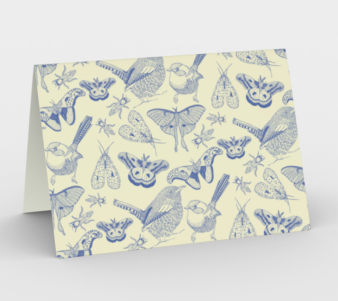 Garden Keepers in Blue Card