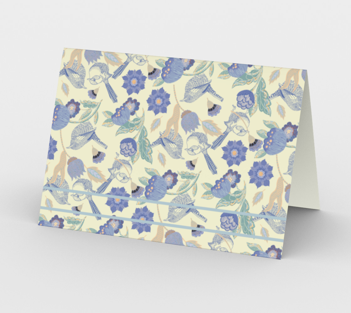 Meadow Song in Cream Card