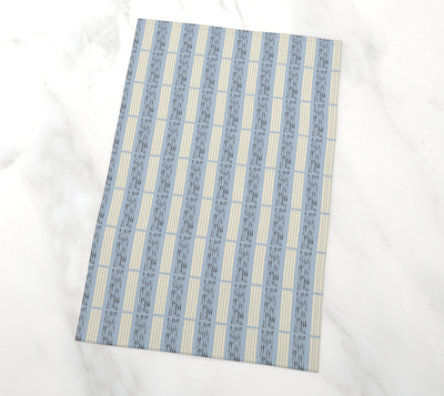 Sunstripe in Light Blue Tea Towel