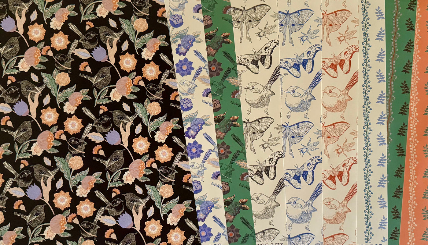Blooming Hour - Bespoke Patterned Paper Pack