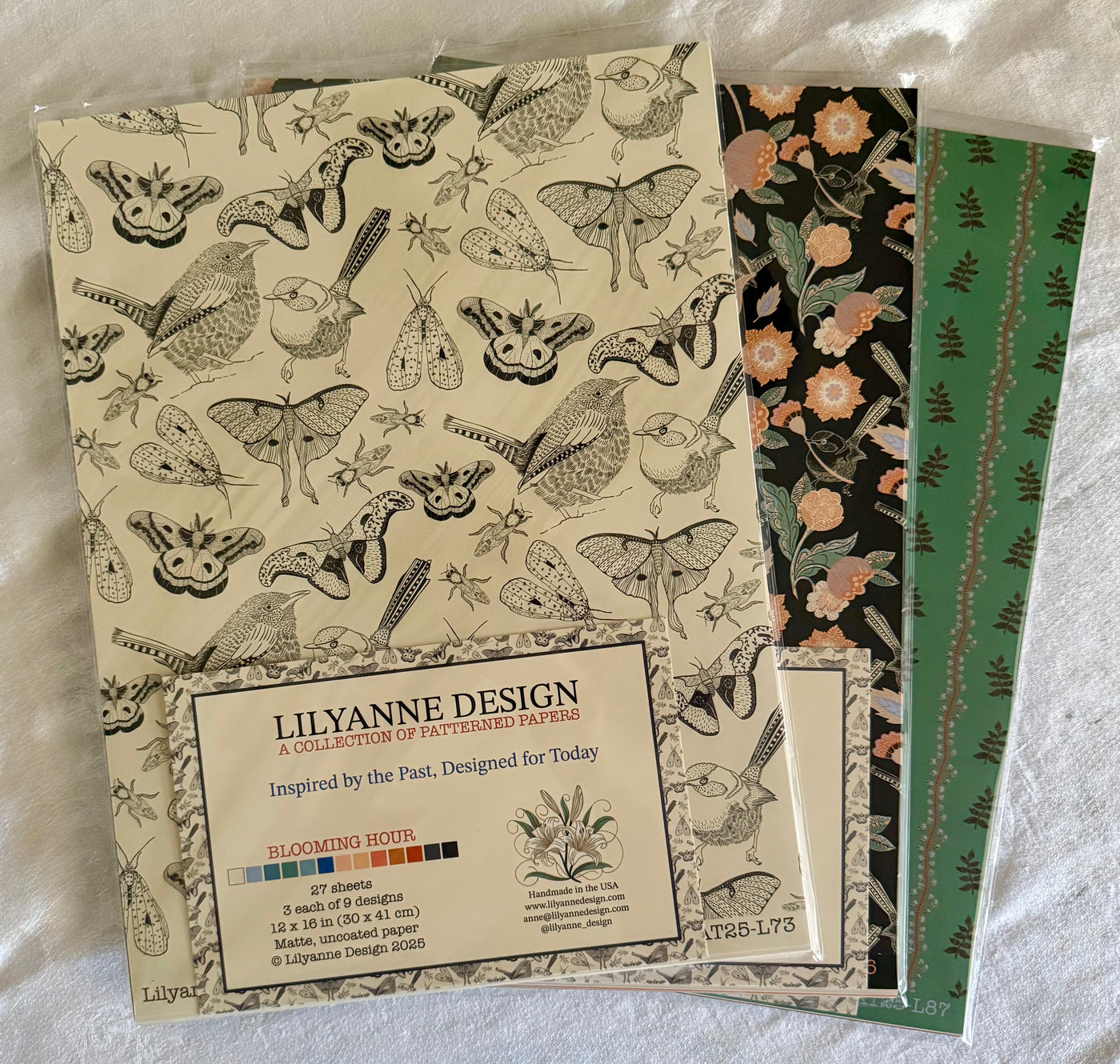 Blooming Hour - Bespoke Patterned Paper Pack