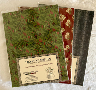 Botanica Obscura - Bespoke Patterned Paper Pack
