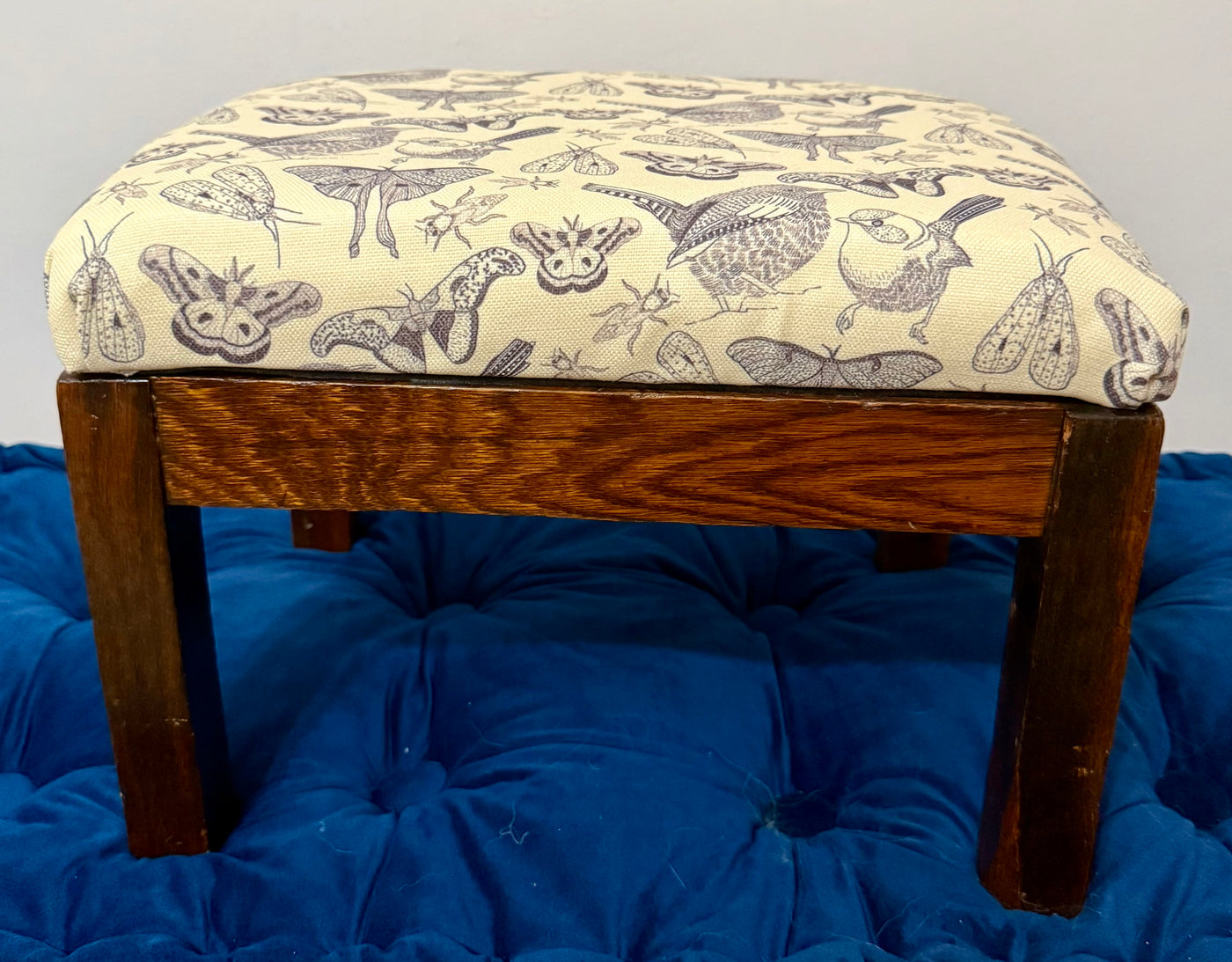 Garden Keepers Antique Hardwood Stool