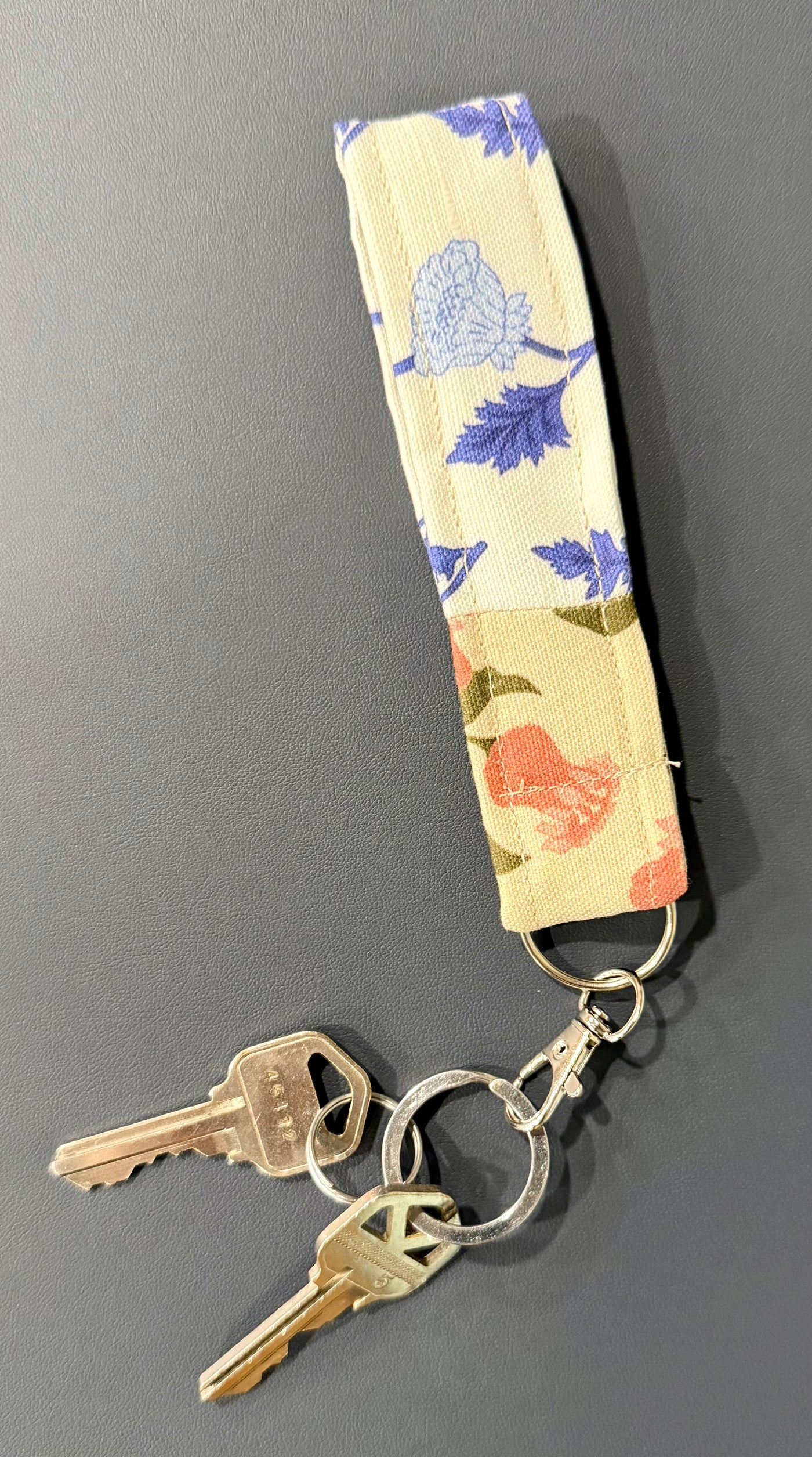 Patchwork Key Fob - Sewn from the Studio Scraps