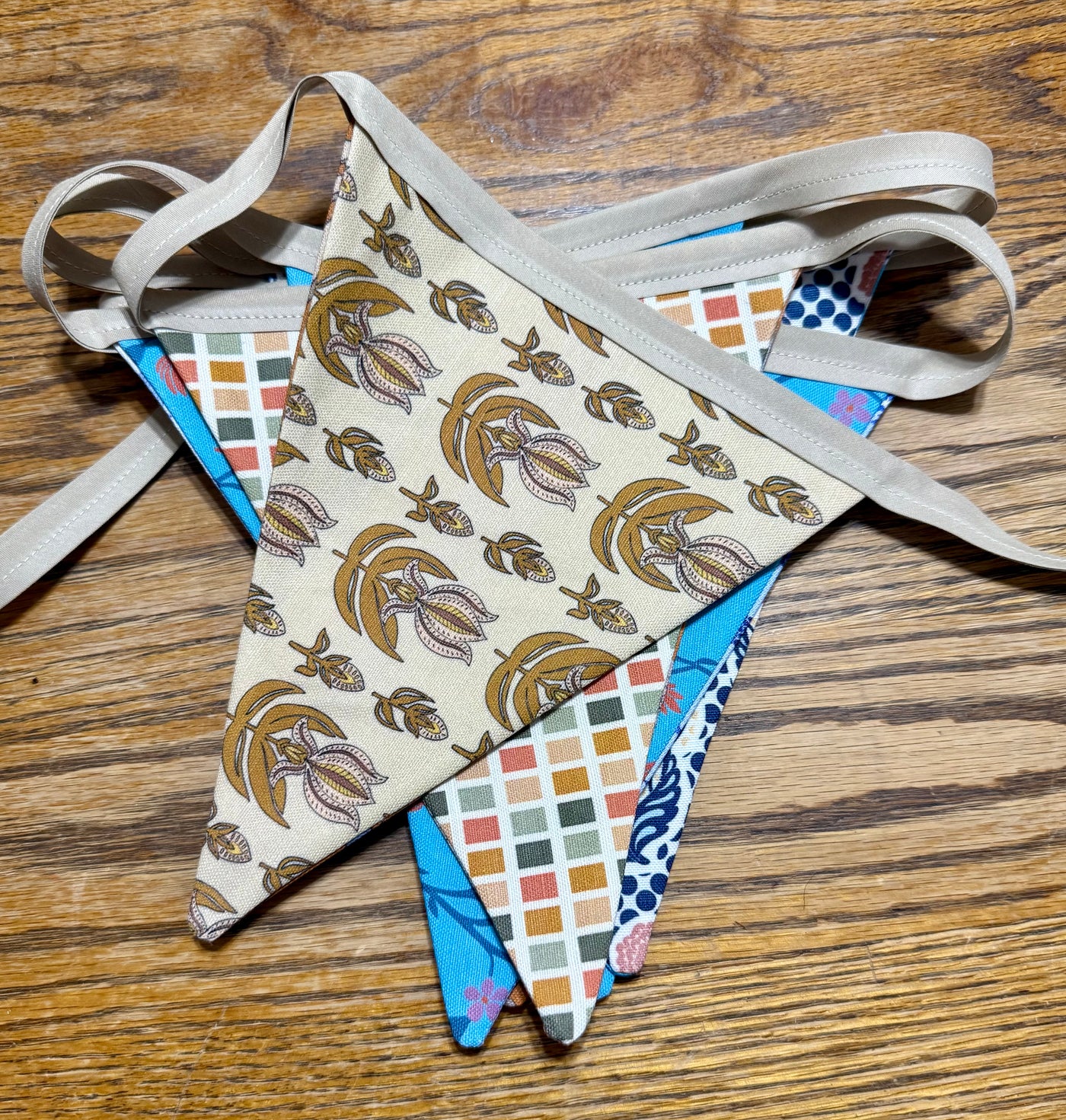 Cotton Floral Bunting