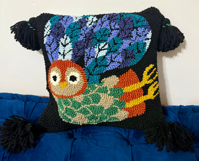 What a HOOT! Wool Pillow