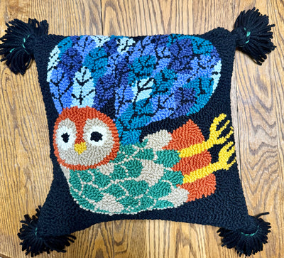 What a HOOT! Wool Pillow