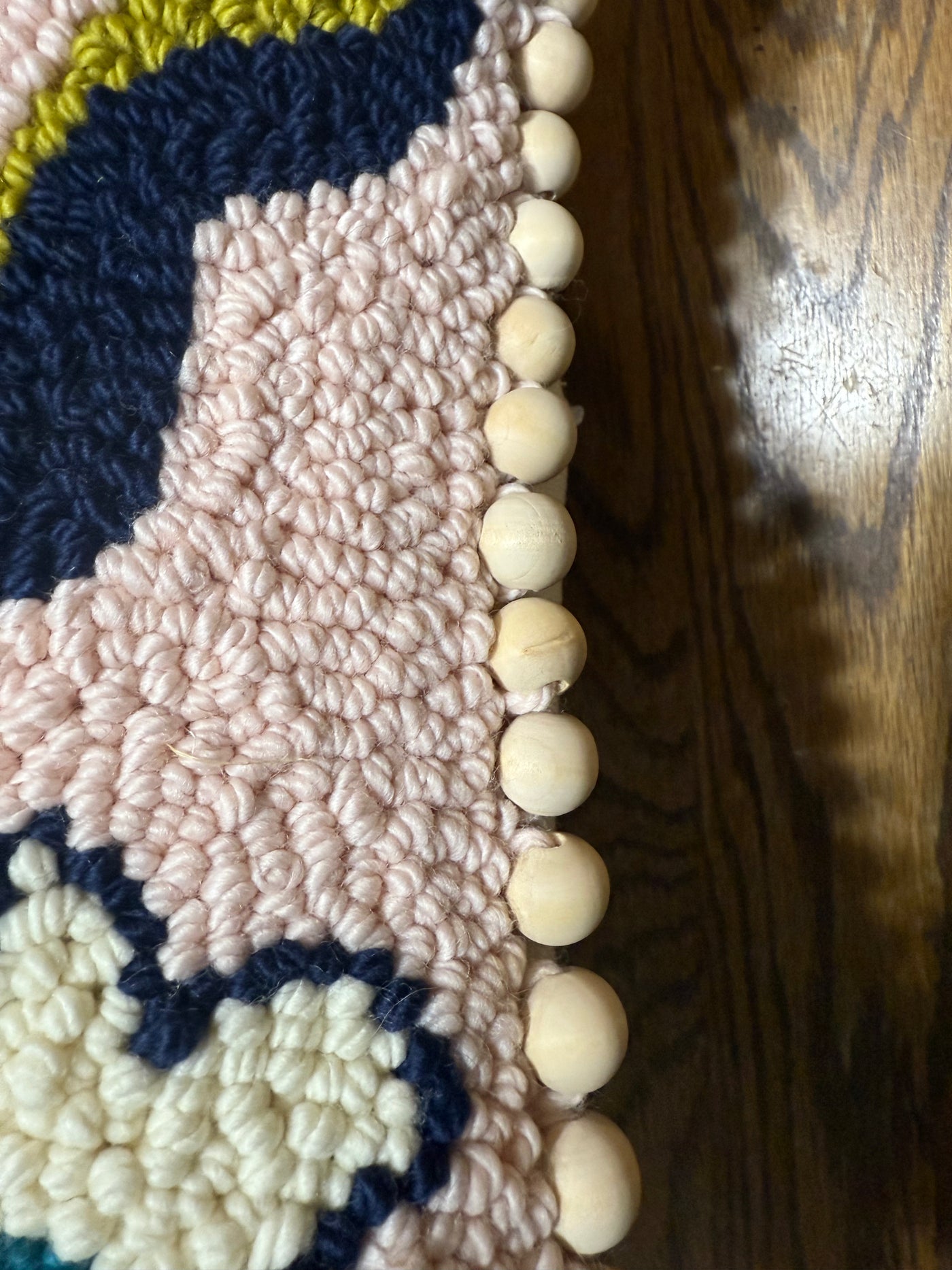 Picking Wildflowers Wool Pillow