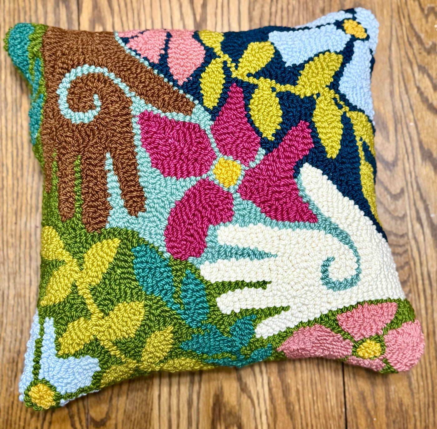 Harmony Hands Wool Pillow