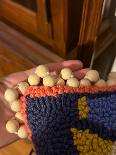 Peace Dove Wool Pillow