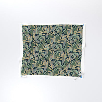 Jungle Flora in Green Fabric