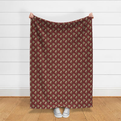 Nightshade Scatter Velvet Throw Blanket