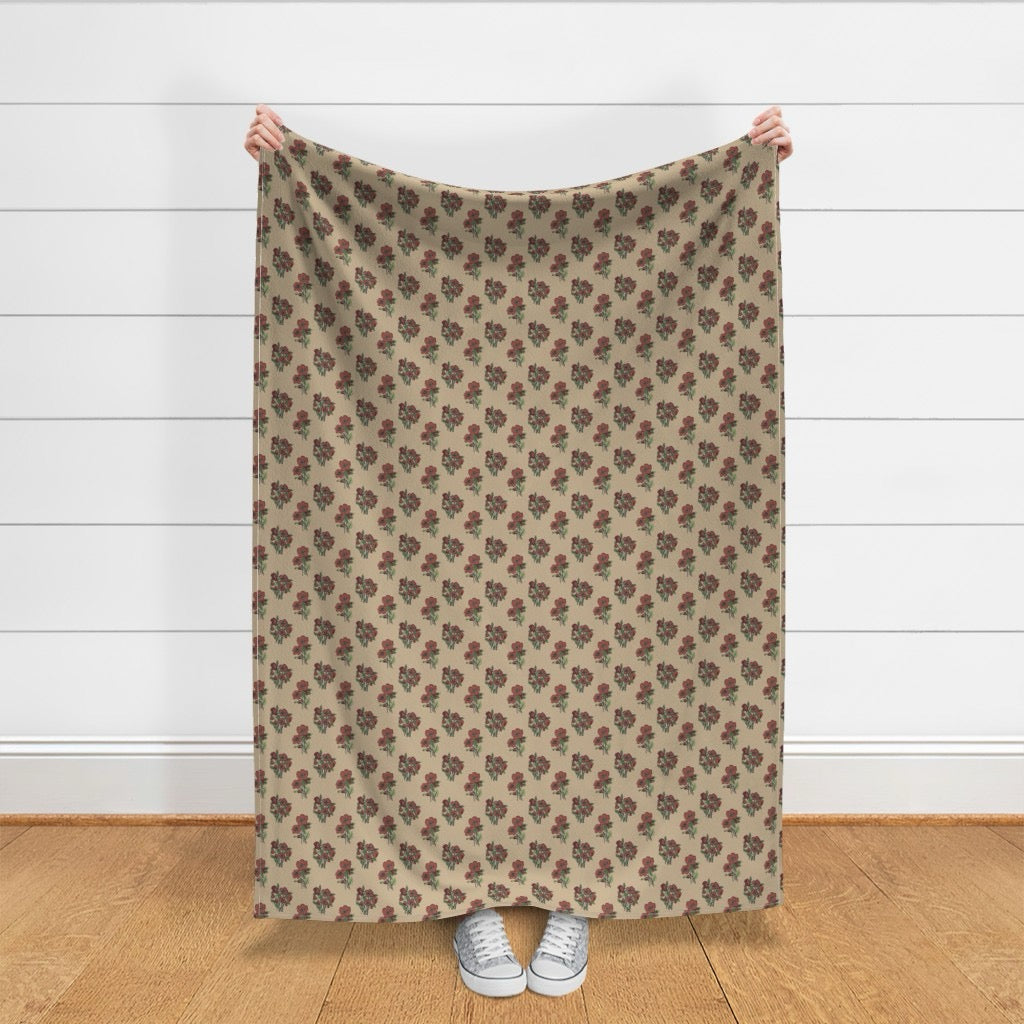 Nightshade Scatter Velvet Throw Blanket