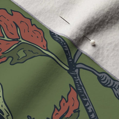 Umbral Bloom Velvet Throw Blanket