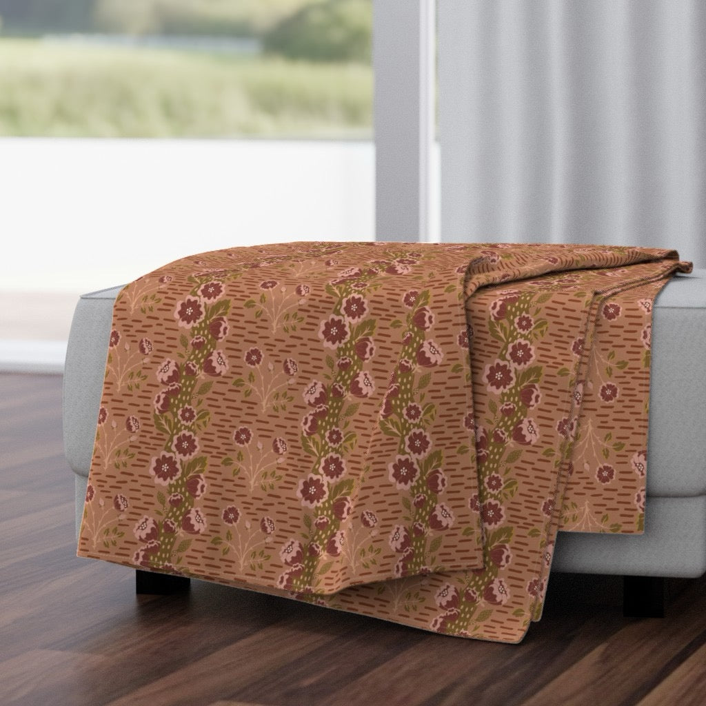 Hedgerow Velvet Throw Blanket