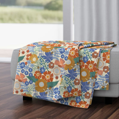 Canopy Velvet Throw Blanket