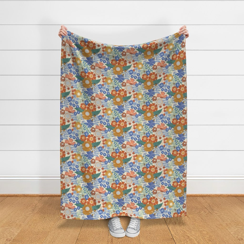Canopy Velvet Throw Blanket