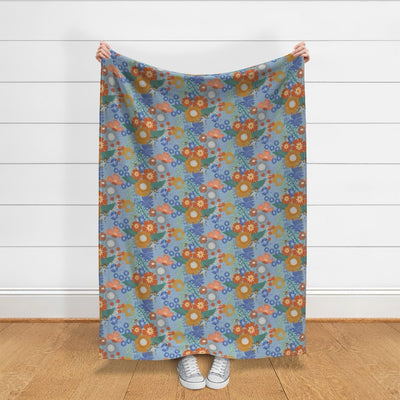 Canopy Velvet Throw Blanket