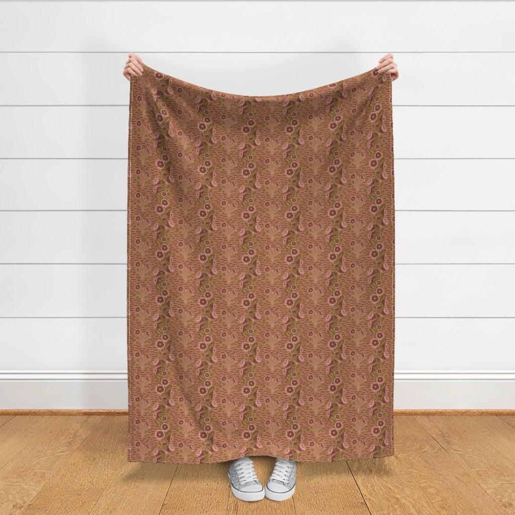 Hedgerow Velvet Throw Blanket