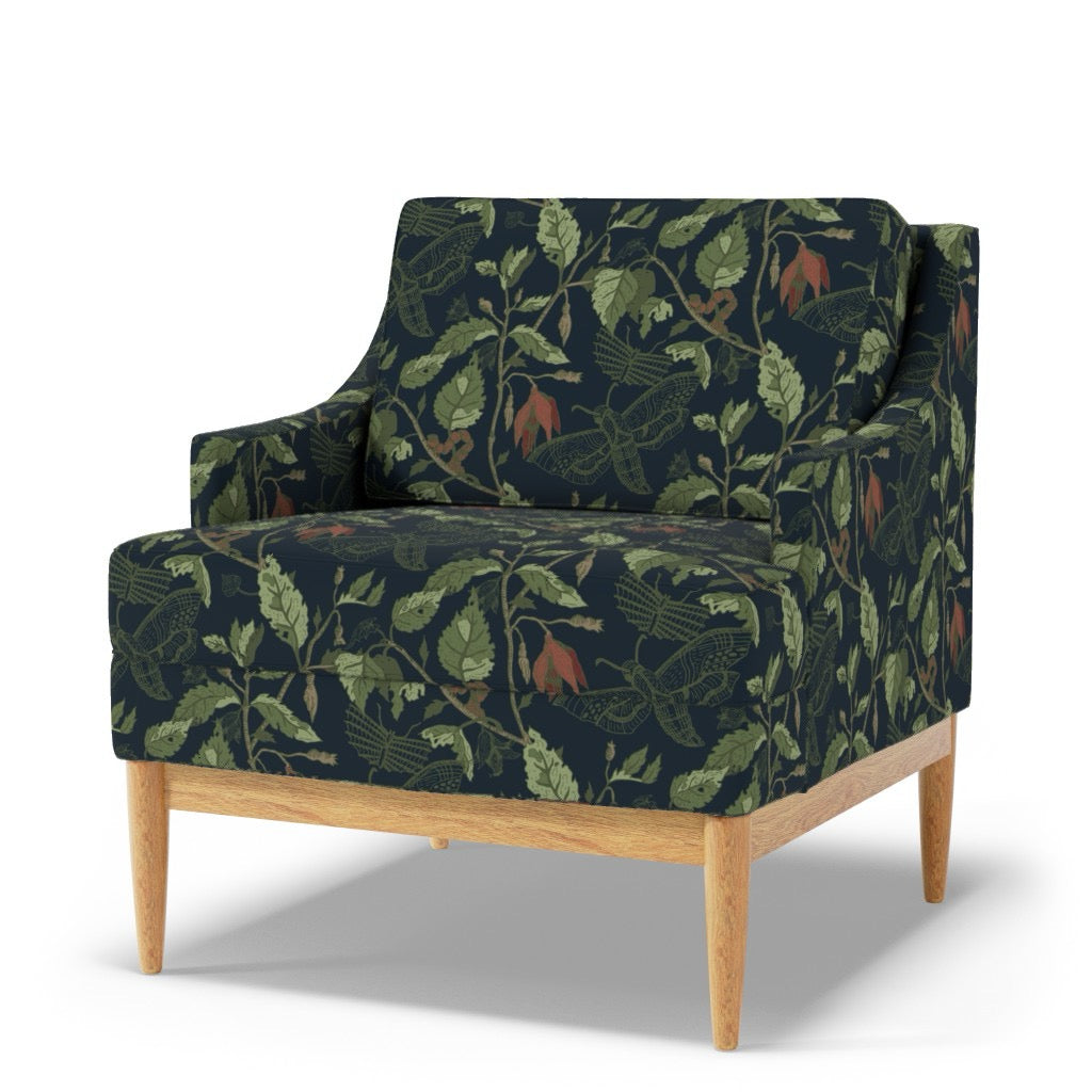 Umbral Bloom Fabric
