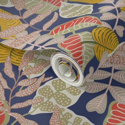 Jungle Flora Wallpaper