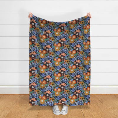 Canopy Velvet Throw Blanket