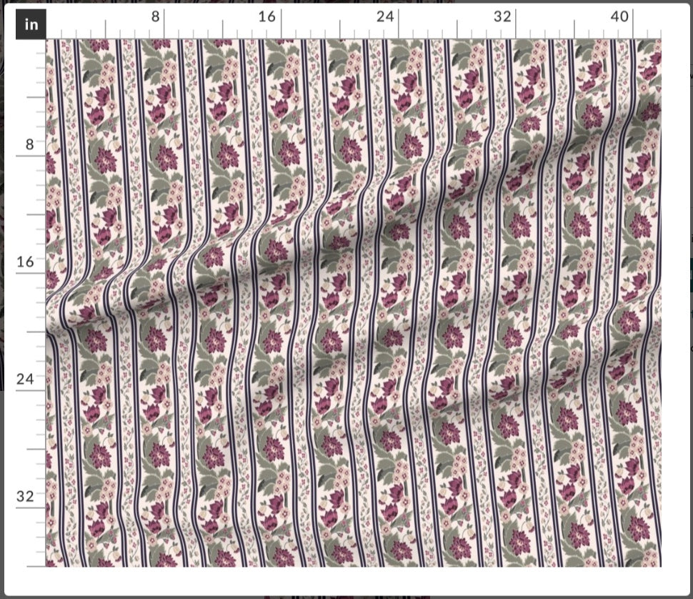 Rosewood Garden Fabric