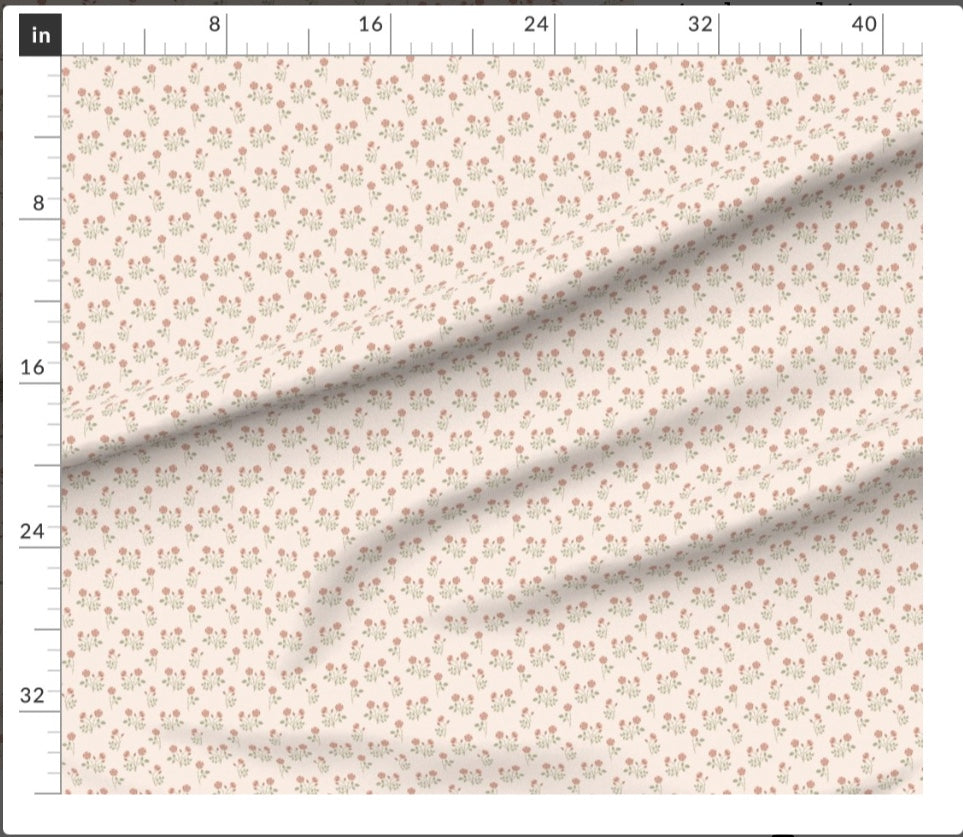 Rosehip Meadow Fabric