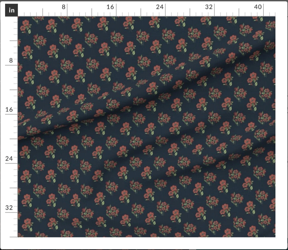 Nightshade Scatter Fabric